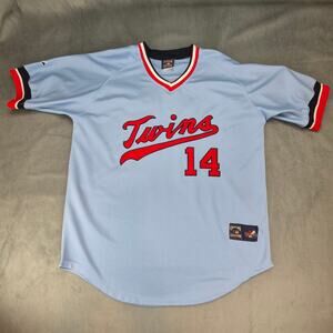 Kent Hrbeck Minnesota Twins Vintage Cooperstown Collection Road Jersey Mens XL